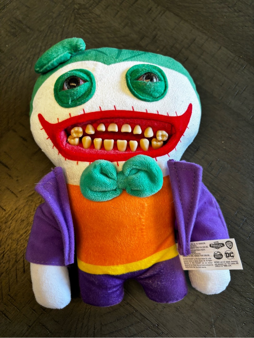 Fuggler DC Comics Joker Plush Toy - Green, Purple & Orange Kids Plush